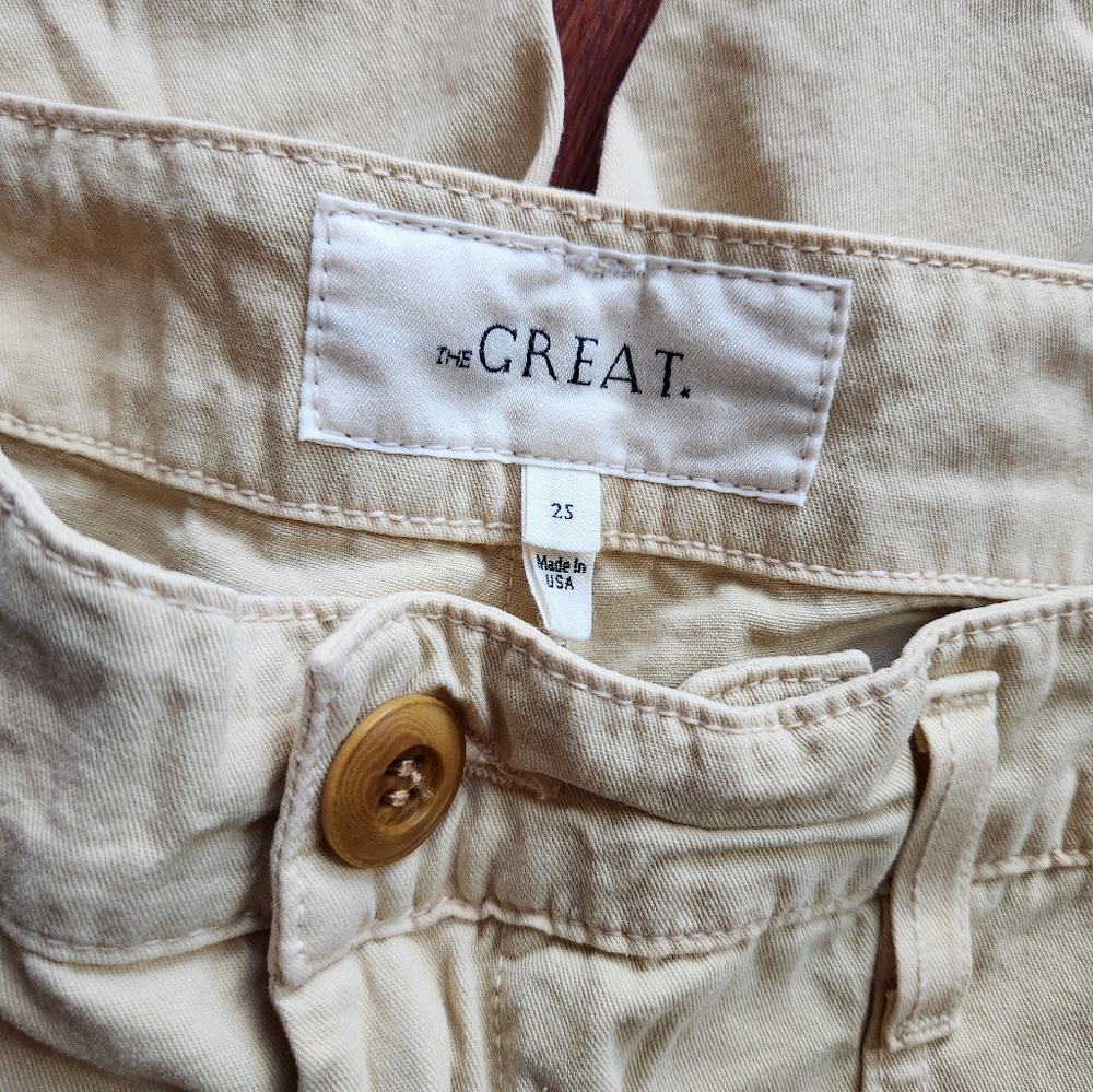 THE GREAT. NWT The Voyager Pants Safari Pants Cargo - Picture 4 of 16